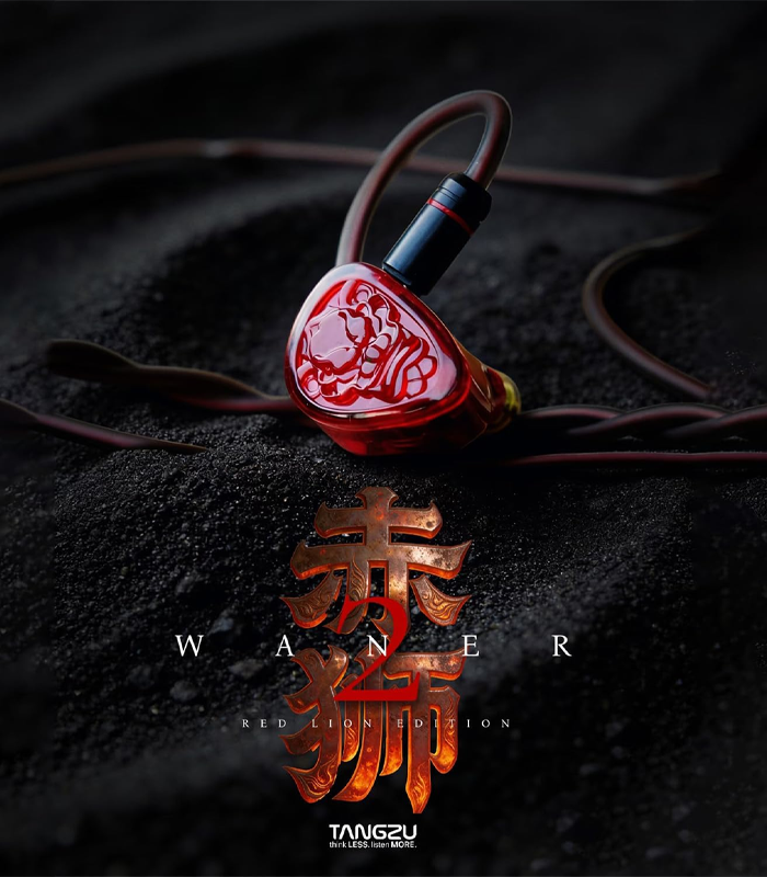 TANGZU WANER SG 2 Red Lion Edition 10mm PET Single Dynamic In-Ear Earphones architecture view