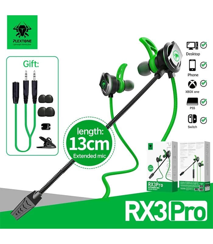 rx3 pro gaming earphone