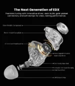 KZ EDX Pro 2 IEM with 3.5mm Plug - Image 3