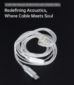 Silver Plated Type-C Cable for IEMS - Image 2