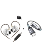 KZ CASTOR HARMAN 3.5mm + JSAUX Type C Audio Splitter