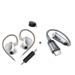 KZ CASTOR PRO HARMAN 3.5mm + JSAUX Type C Audio Splitter