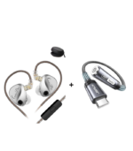 KZ CASTOR PRO HARMAN 3.5mm + JSAUX Type C Audio Splitter